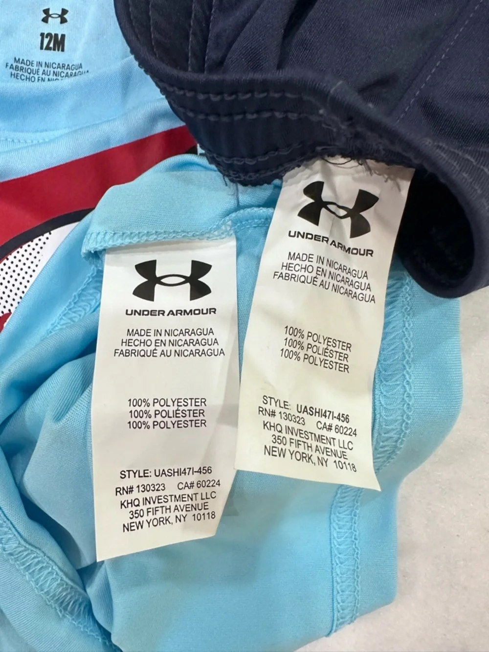 Boy’s Under Armour Baseball Themed Short Set